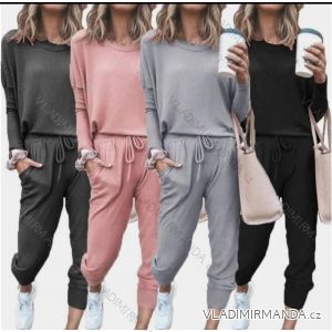 Women's Long Sleeve Tracksuit Set (S/M ONE SIZE) ITALIAN FASHION IMPGM231411