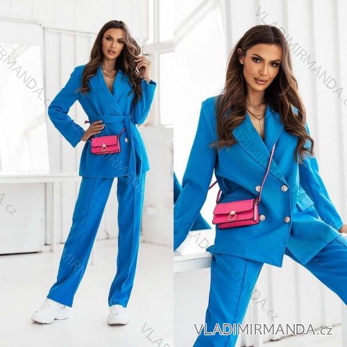 Women's Elegant Blazer and Pants Set (S/M ONE SIZE) ITALIAN FASHION IMPGM238413/8420