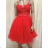 Women's elegant evening dress with straps (S/M ONE SIZE) ITALIAN FASHION FMPRP23DF9180