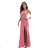 Women's Strapless Long Dress (S/M ONE SIZE) ITALIAN FASHION FMPRP23JRE2209