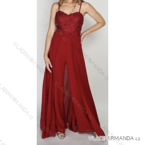 Women's long elegant party dress with straps (S/M ONE SIZE) ITALIAN FASHION FMPRP23DF8959