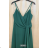 Women's long elegant dress with straps (S/M ONE SIZE) ITALIAN FASHION FMPRP23RJ-20211