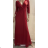 Women's Long Elegant 3/4 Long Sleeve Dress (S/M ONE SIZE) ITALIAN FASHION FMPRP23JR19175