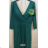 Women's Long Elegant 3/4 Long Sleeve Dress (S/M ONE SIZE) ITALIAN FASHION FMPRP23JR19175