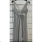 Women's Long Elegant Pleated Strap Dress (S/M ONE SIZE) ITALIAN FASHION FMPRP232311