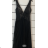 Women's Long Elegant Pleated Strap Dress (S/M ONE SIZE) ITALIAN FASHION FMPRP232311