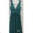 Women's Long Elegant Pleated Strap Dress (S/M ONE SIZE) ITALIAN FASHION FMPRP232311