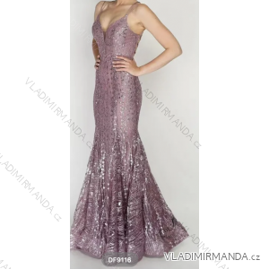 Women's Long Elegant Strapless Dress (S/M ONE SIZE) ITALIAN FASHION FMPRP23DF9116