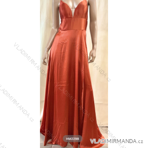 Women's Long Elegant Strapless Dress (S/M ONE SIZE) ITALIAN FASHION FMPRP23HM2298