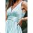 Women's Long Elegant Strapless Party Dress (SL) FRENCH FASHION FMPEL23SELENE