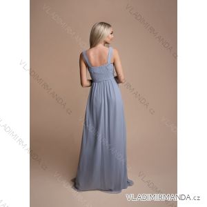 Women's Long Elegant Strapless Party Dress (SL) FRENCH FASHION FMPEL23CARINE