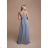 Women's Long Elegant Strapless Party Dress (SL) FRENCH FASHION FMPEL23CARINE