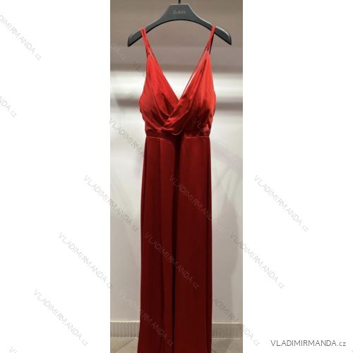 Women's Long Elegant Strapless Party Dress (SL) FRENCH FASHION FMPEL23VIRGINIE