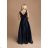 Women's Long Elegant Strapless Party Dress (SL) FRENCH FASHION FMPEL23FLORENCE