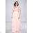 Women's Plus Size (42-48) Long Elegant Party Dress With Wide Straps FRENCH FASHION FMPEL23TELMAQS