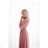 Women's Long Elegant Party Long Sleeve Dress (SL) FRENCH FASHION FMPEL23PERINE