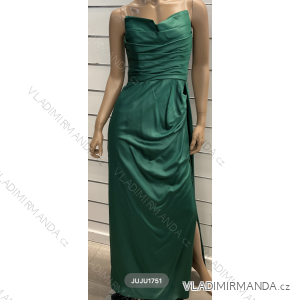 Women's Long Elegant Carmen Dress (S/M ONE SIZE) ITALIAN FASHION FMPRP23JUJU1751