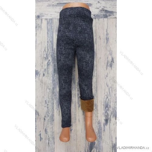 Leggings long with girls' sequins (140-164) TURKISH PRODUCTION TVB20012