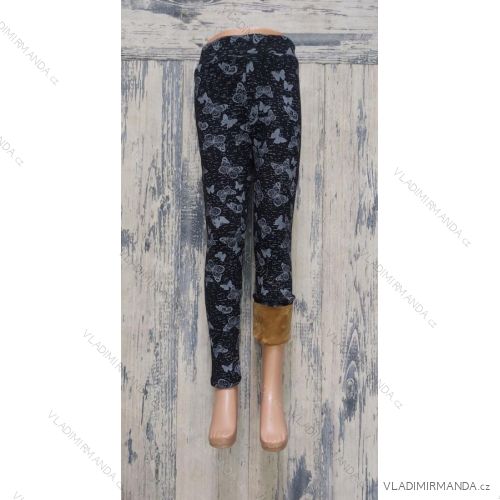 Leggings long with girls' sequins (140-164) TURKISH PRODUCTION TVB20012