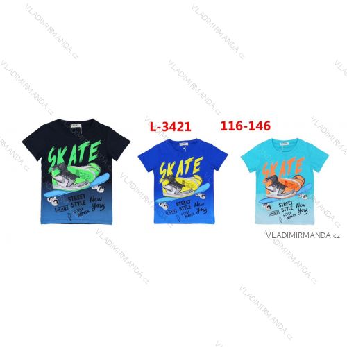 Girls' Youth Short Sleeve T-Shirt (116-146) SEZON JS-7018