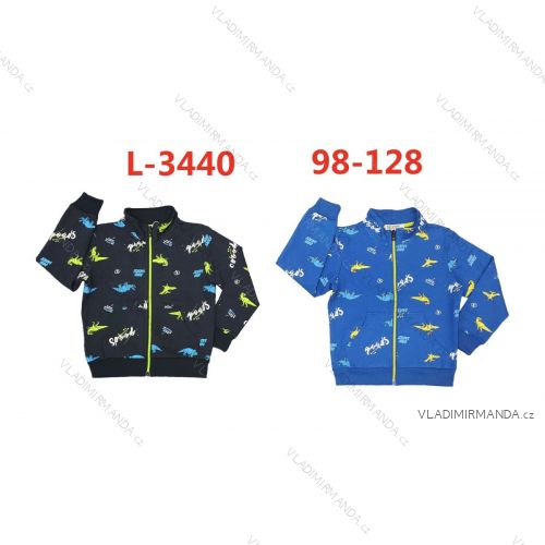 Warm children's boy's sweatshirt (98-128) SEASON SEZ22L-3367