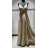 Women's long elegant dress with straps (S/M ONE SIZE) ITALIAN FASHION FMPRP23C9326