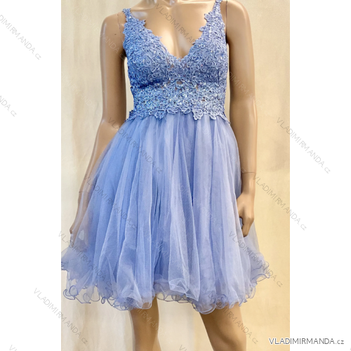 Women's elegant strapless dress (S/M ONE SIZE) ITALIAN FASHION FMPRP23DF_8901