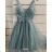 Women's elegant strapless dress (S/M ONE SIZE) ITALIAN FASHION FMPRP23DF_8901