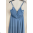 Women's long elegant strapless dress (S/M ONE SIZE) ITALIAN FASHION FMPRP23JR19035