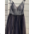 Women's long elegant party dress with straps (S/M ONE SIZE) ITALIAN FASHION FMPRP239295