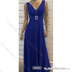 Women's long elegant dress with straps (S/M ONE SIZE) ITALIAN FASHION FMPRP23JRE1372