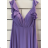 Women's long elegant party dress with straps (S/M ONE SIZE) ITALIAN FASHION FMPRP23JRE1388