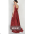 Women's long elegant dress with straps (S/M ONE SIZE) ITALIAN FASHION FMPRP23DF9137