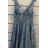 Women's long elegant dress with straps (S/M ONE SIZE) ITALIAN FASHION FMPRP23DF9137