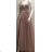 Women's long elegant party dress with straps (S/M ONE SIZE) ITALIAN FASHION FMPRP23DF8976