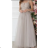 Women's long elegant party dress with straps (S/M ONE SIZE) ITALIAN FASHION FMPRP23DF8976