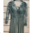 Women's long party long sleeve dress (S/M ONE SIZE) ITALIAN FASHION FMPRP23DF8975