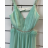 Women's long elegant party dress with straps (S/M ONE SIZE) ITALIAN FASHION FMPRP23M-8473