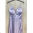 Women's long elegant party dress with straps (S/M ONE SIZE) ITALIAN FASHION FMPRP23HM2188