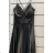 Women's long elegant party dress with straps (S/M ONE SIZE) ITALIAN FASHION FMPRP23HM2188