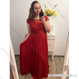 prom dress long elegant party short sleeve women's plus size (XL/2XL ONE SIZE) ITALIAN FASHION IMM2368815PL