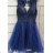 Women's elegant evening dress with straps (S/M ONE SIZE) ITALIAN FASHION FMPRP23DF8821