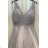 Women's long elegant party dress with straps (S/M ONE SIZE) ITALIAN FASHION FMPRP23DF8861