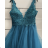 Women's long elegant party dress with straps (S/M ONE SIZE) ITALIAN FASHION FMPRP23DF8861