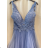 Women's long elegant party dress with straps (S/M ONE SIZE) ITALIAN FASHION FMPRP23DF8861