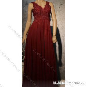 Women's long elegant party dress with straps (S/M ONE SIZE) ITALIAN FASHION FMPRP23DF8879