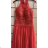 Women's long elegant dress with straps (S/M ONE SIZE) ITALIAN FASHION FMPRP23DF8629