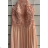 Women's long elegant dress with straps (S/M ONE SIZE) ITALIAN FASHION FMPRP23DF8629