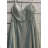 Women's long elegant dress with straps (S/M ONE SIZE) ITALIAN FASHION FMPRP23HM2227