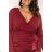 Dress Long Elegant Party Long Sleeve Women's Plus Size (42-48) FRENCH FASHION FMPEL23HELENEQS